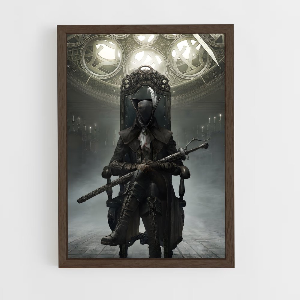 Poster L'Épée et le Costume – affiche Bloodborne (vue 5)